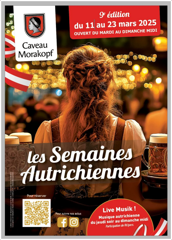Les Semaines Autrichiennes 2025 affiche