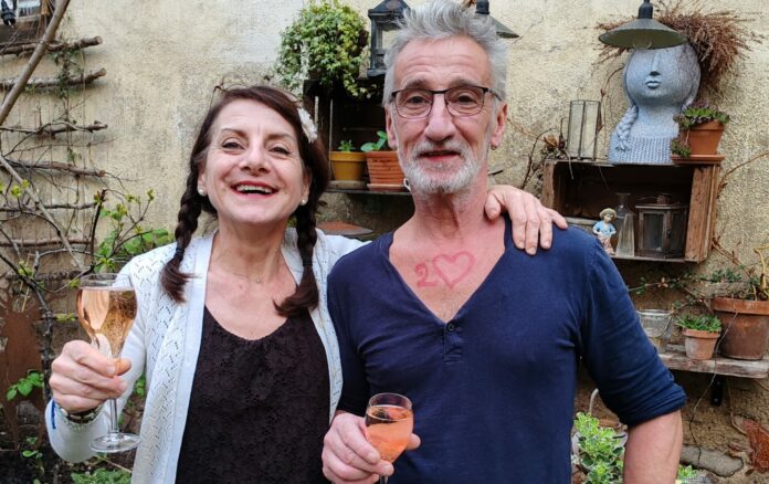 Marie-Pierre Moyses et son mari Yvan