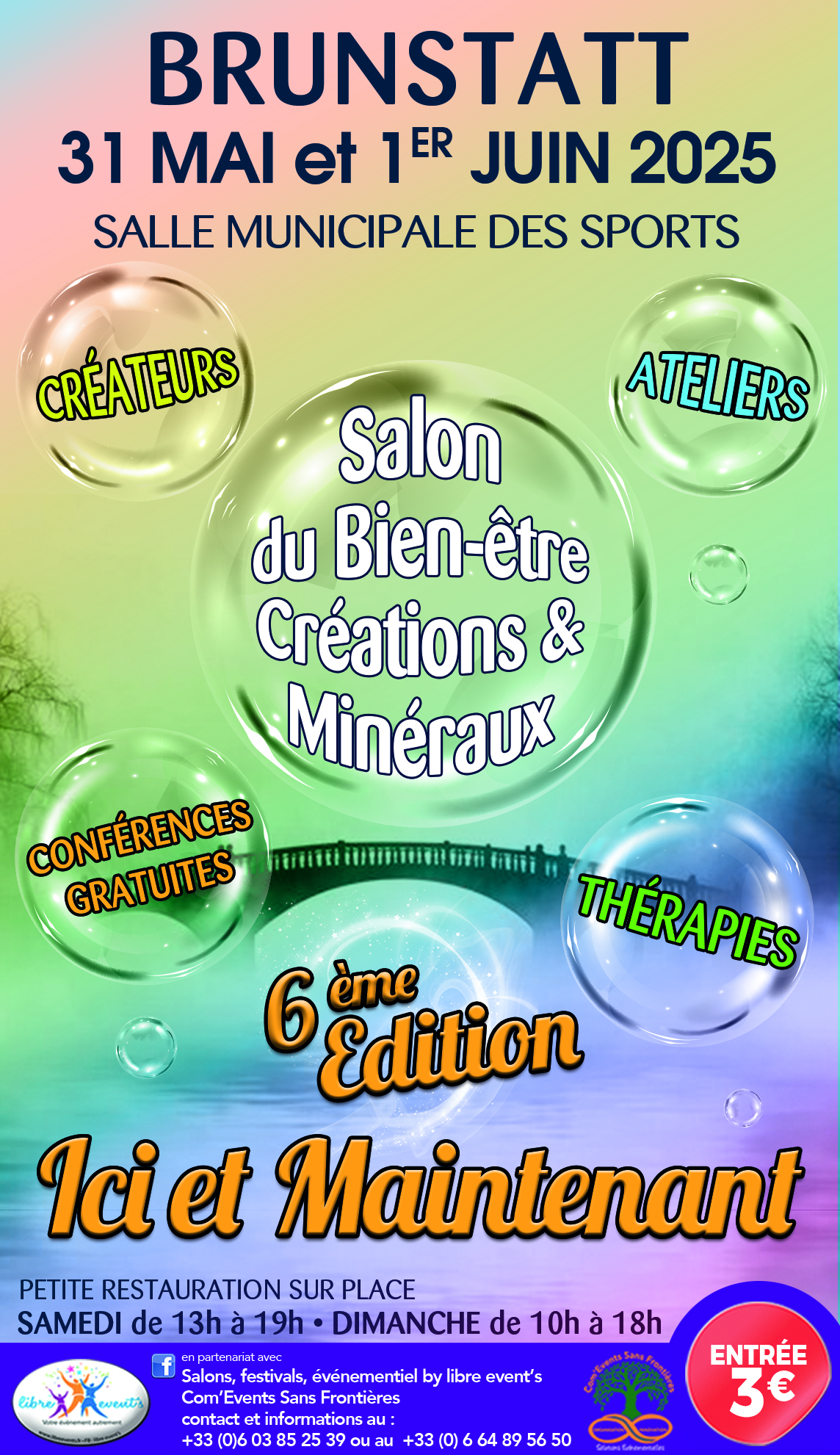 affiche salon du bien être