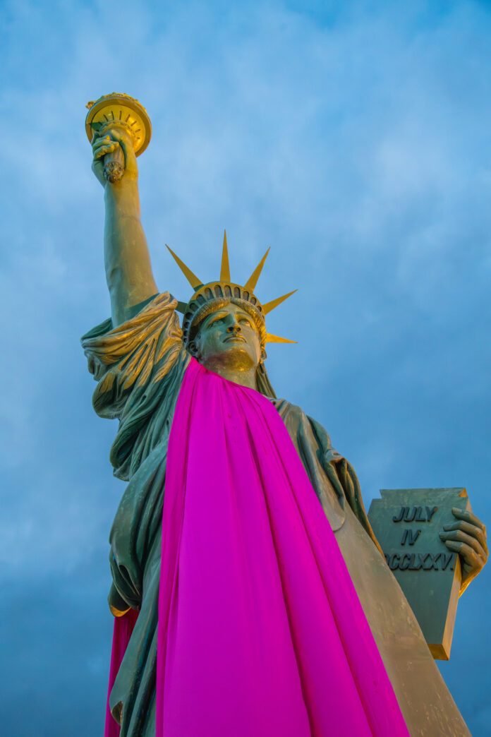 Drapage 2025 de la Statue de la Libert