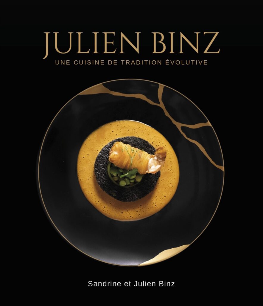 Le livre « Julien Binz, une cuisine de tradition évolutive ».