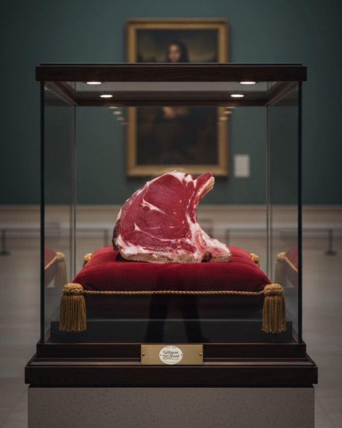 Une côte de boeuf pour remplacer les bijoux du Louvre