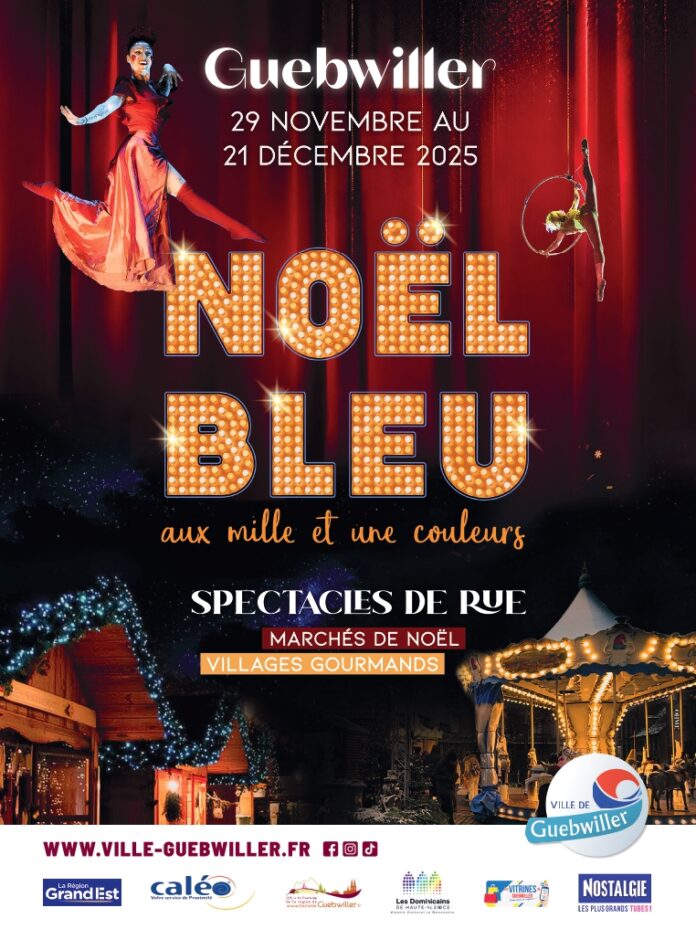 Noël bleu à Guebwiller