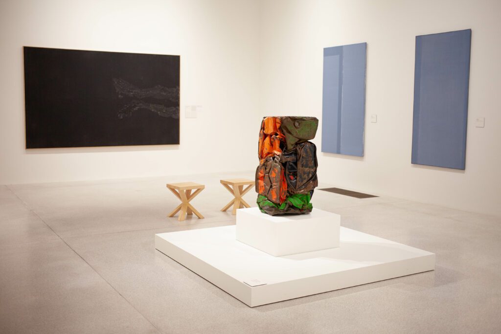 La salle d’art moderne du musée.