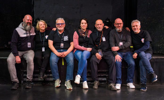 Une partie de l’équipe de Zik’Inside