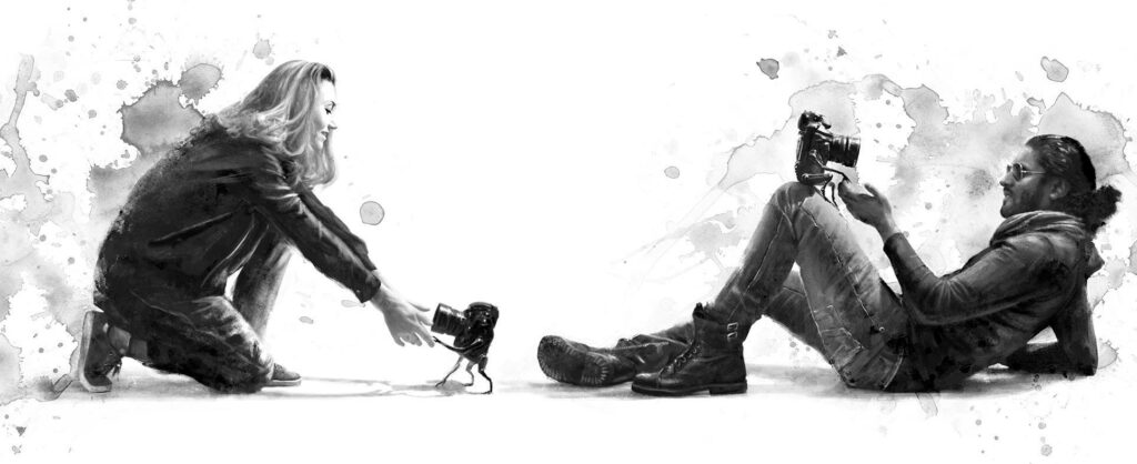 Vanessa et Vijay Moselle, duo de photographes