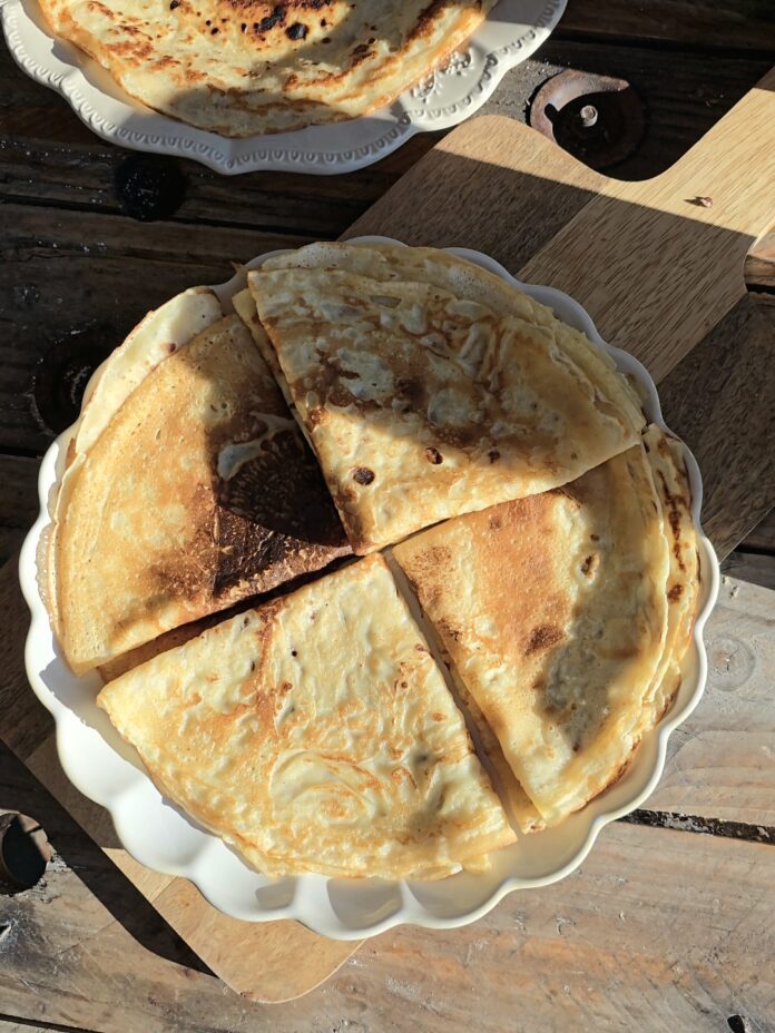 Crèpes légères et digestes