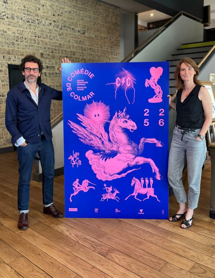 Émilie Capliez avec Matthieu Cruciani