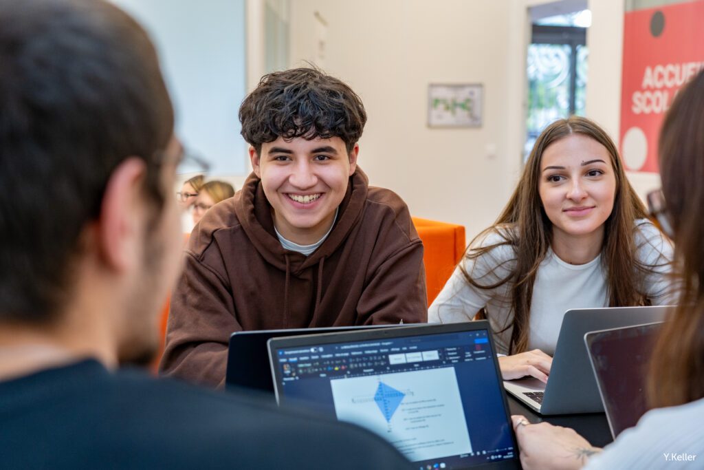 Élèves de l'ESCM Colmar