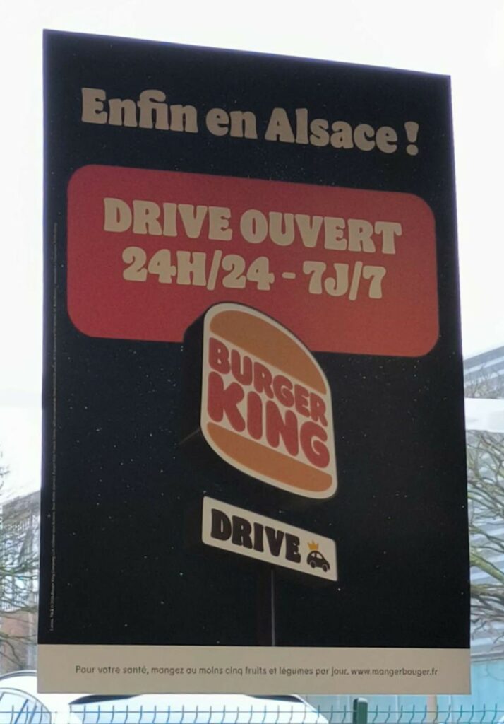 Gastronomie : Burger King
