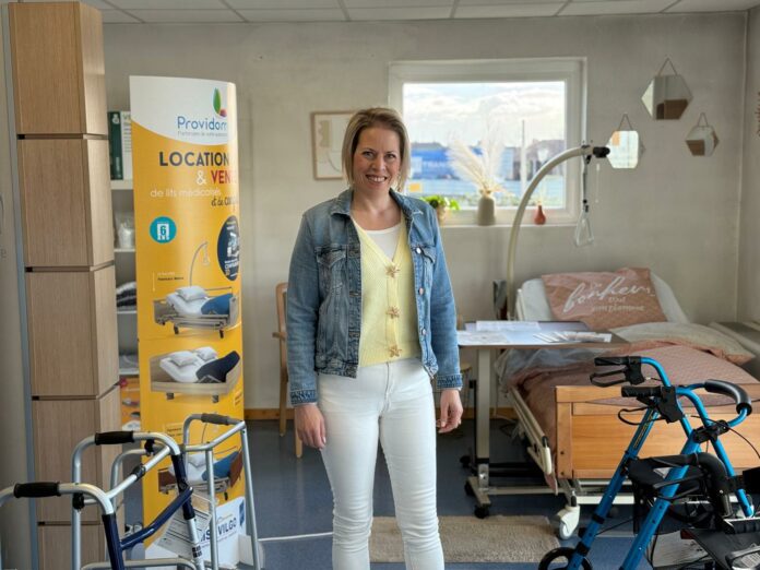 Sandra Schneider la gérante d'Alsace Médical