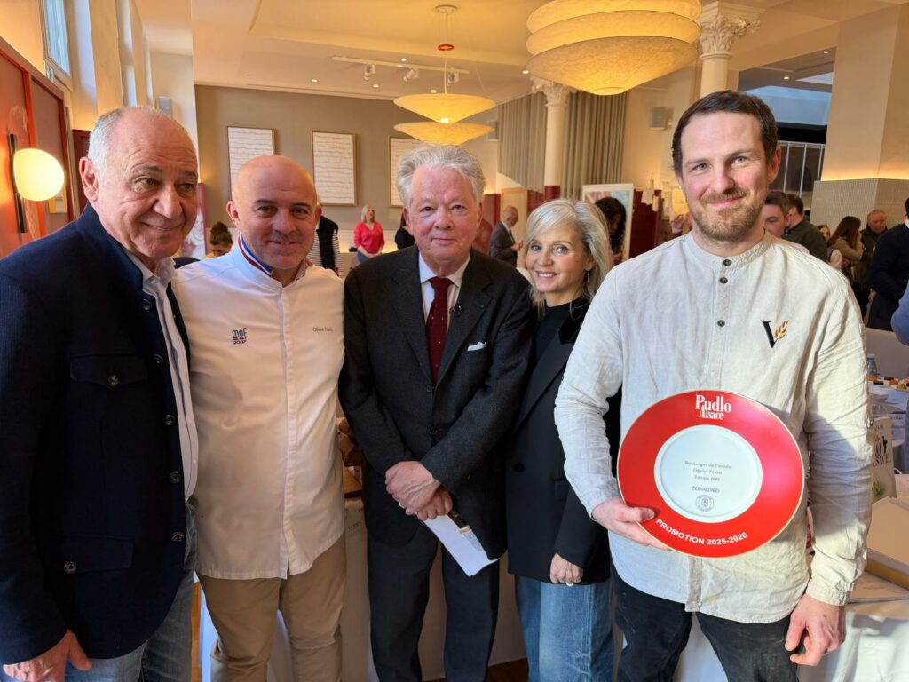Olivier Nasti avec son boulanger du Chambard