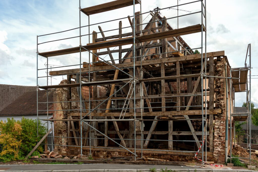 Une maison sauvée par l'ASMA
