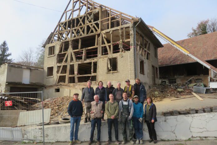 Une maison sauvée par l'ASMA