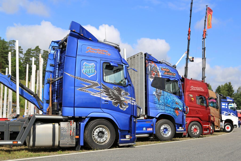 Des trucks décorés