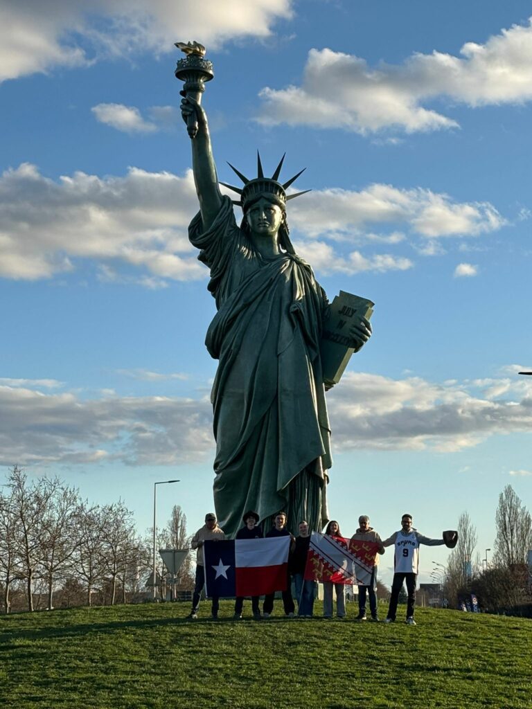 Les lycéens de Munster et leurs professeur qui partiront aux États-Unis
