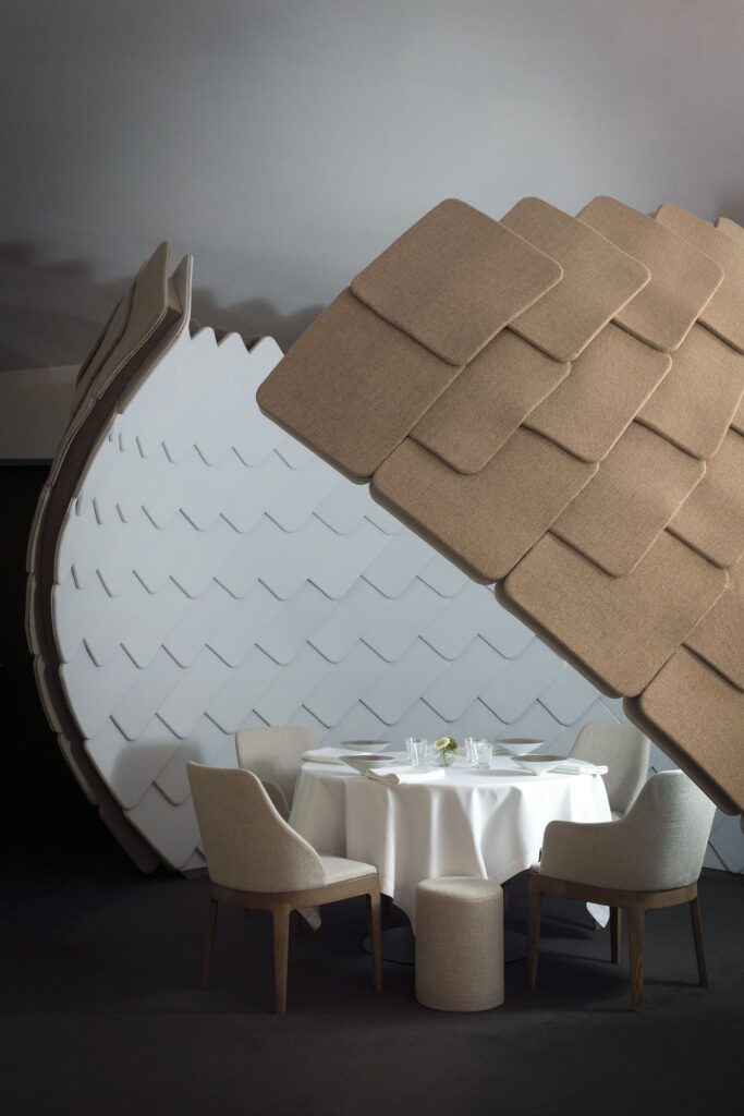 Une partie du restaurant Girardin