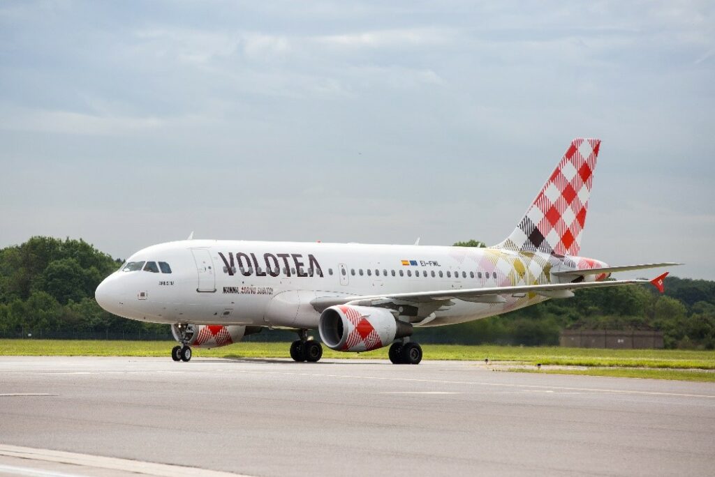Un avion Volotea