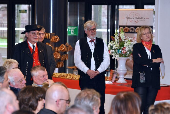 Yves Grandidier, Bernard Kuentz et Yvelise Schaeffer, des Bretzels d'or